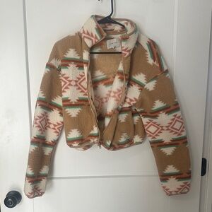 Love Tree Multicolor Fleece Jacket